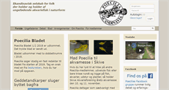 Desktop Screenshot of poecilia.org